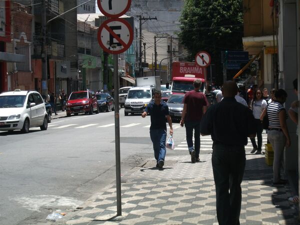 Улица Rua Três Rios в Сан-Паулу, Бразилия - Sputnik Абхазия