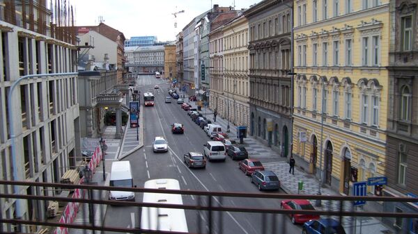 Улица Křižíkova в Праге, Чехия - Sputnik Аҧсны