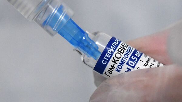 Пункт вакцинации в парке Роев ручей Красноярского края - Sputnik Абхазия