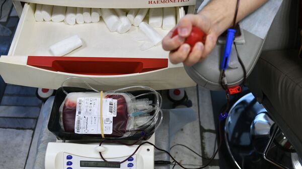Сдача донорской крови в Москве - Sputnik Абхазия