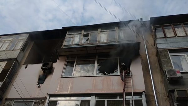Пожар в Сухуме - Sputnik Абхазия