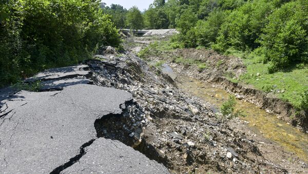 Дорога в Бедиа Ду  - Sputnik Абхазия