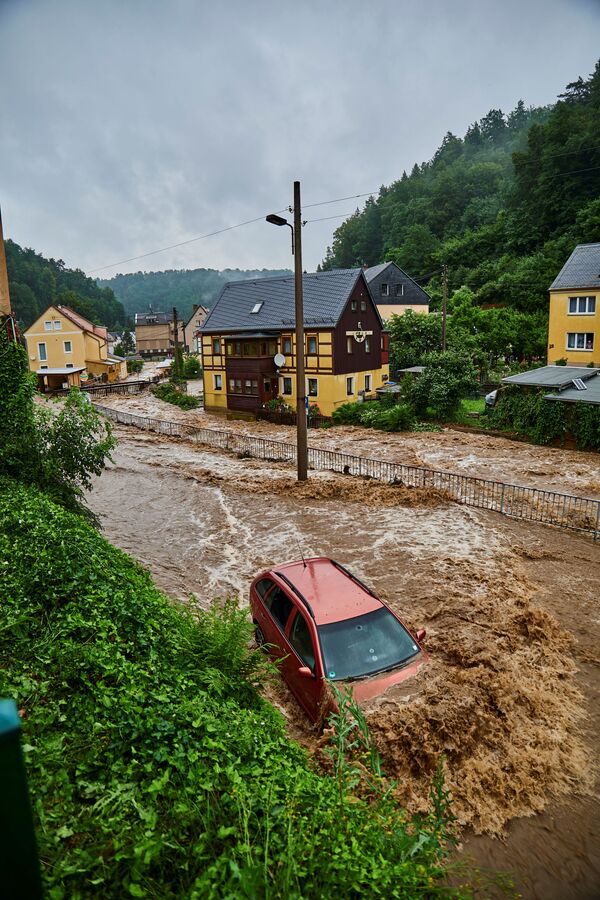 Наводнение в Саксонской Швейцарии  - Sputnik Абхазия
