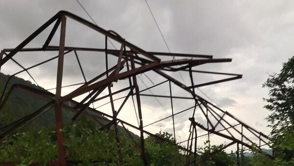 Авария на ВЛ Бзыбь-220 - Sputnik Абхазия