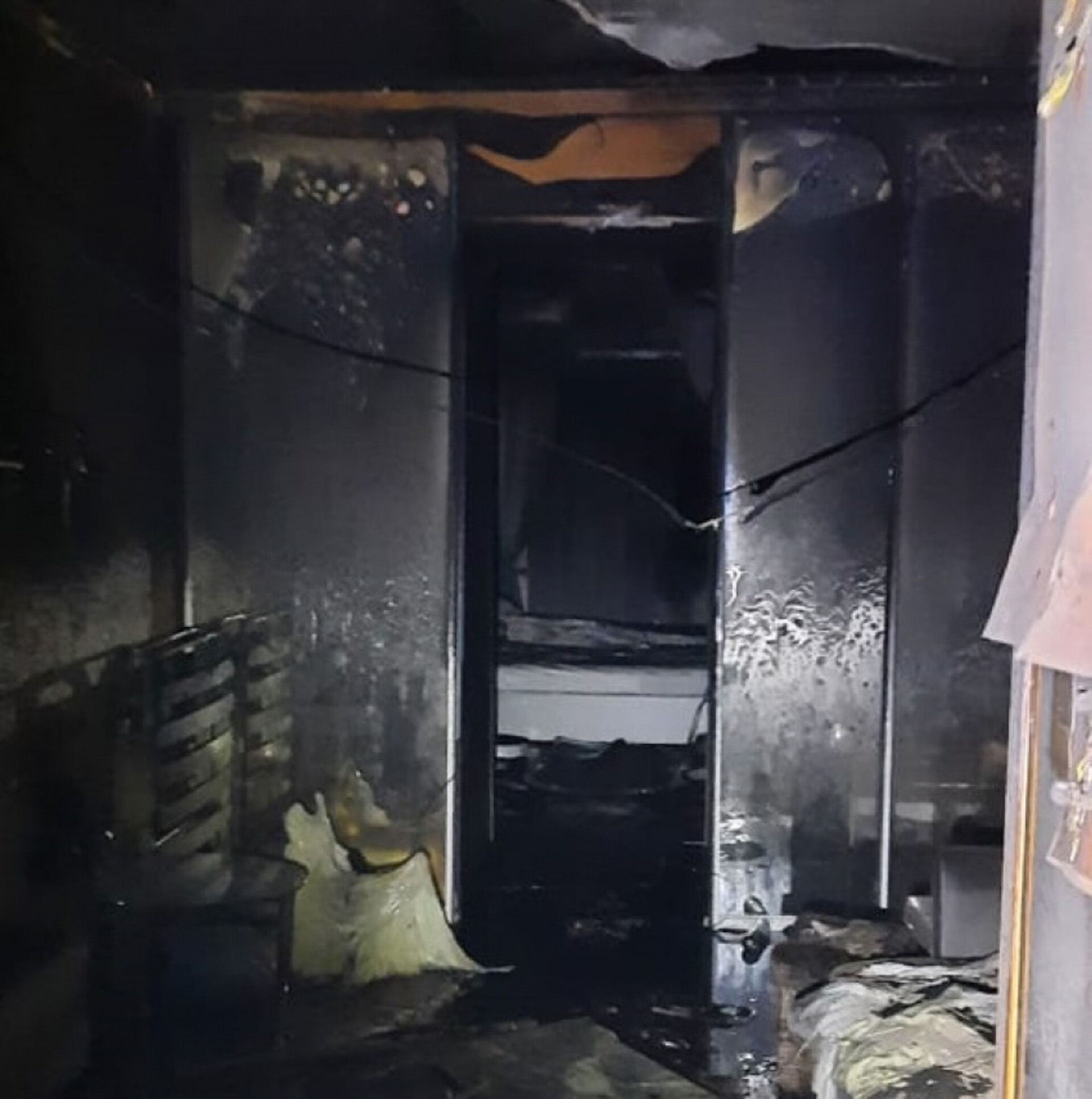 Пожар произошел в жилой квартире в Гагре - Sputnik Абхазия, 1920, 31.07.2021