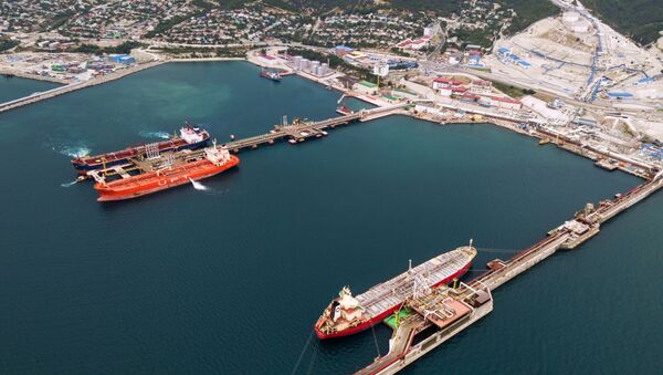 Нефтяной терминал Шесхарис - Sputnik Абхазия