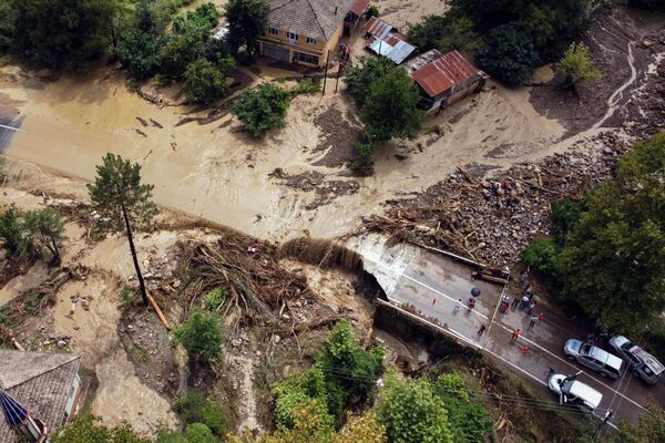 Наводнение на севере Турции - Sputnik Абхазия