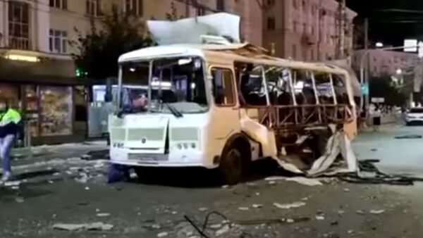 Взрыв автобуса в Воронеже. - Sputnik Абхазия