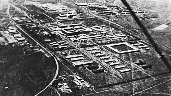 Территория, где работал отряд 731. Репродукция фотографии из документальной книги японского писателя Сэйити Моримуры Кухня дьявола. - Sputnik Абхазия