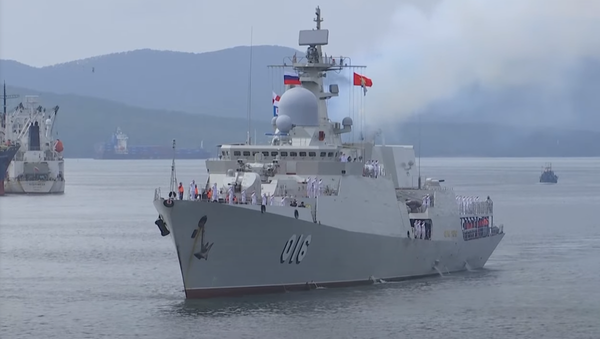 Встреча кораблей ВМС Вьетнама во Владивостоке в преддверии конкурса «Кубок моря-2021» - Sputnik Абхазия