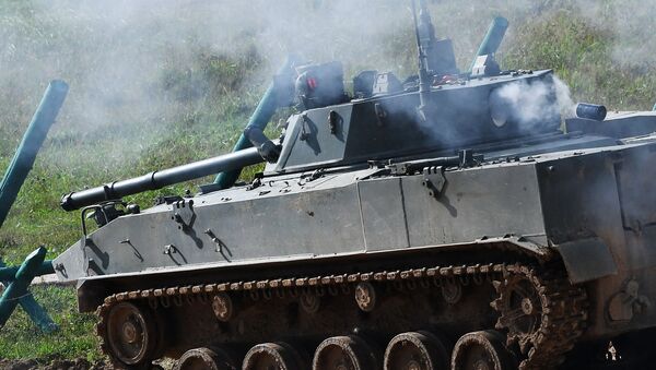 Генеральная репетиция динамического показа военной техники на полигоне Алабино - Sputnik Абхазия