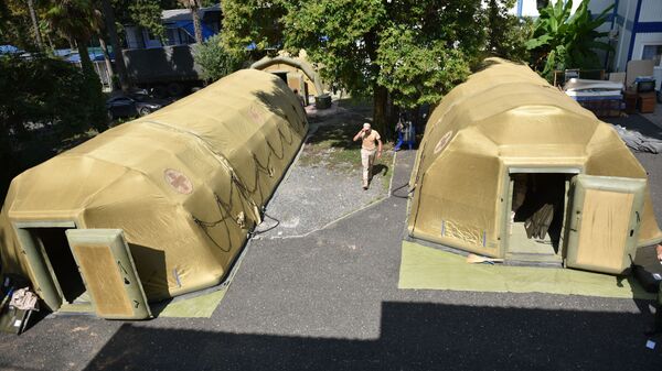 Мобильный госпиталь Минобороны России - Sputnik Абхазия