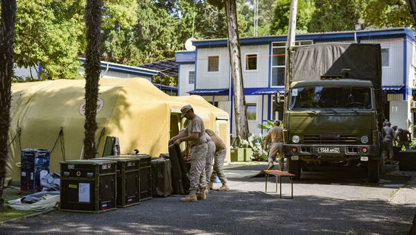 Мобильный госпиталь Минобороны России - Sputnik Абхазия