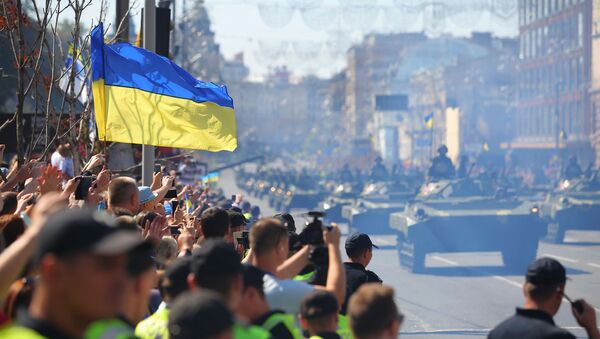Военный парад в Киеве ко Дню независимости Украины - Sputnik Абхазия