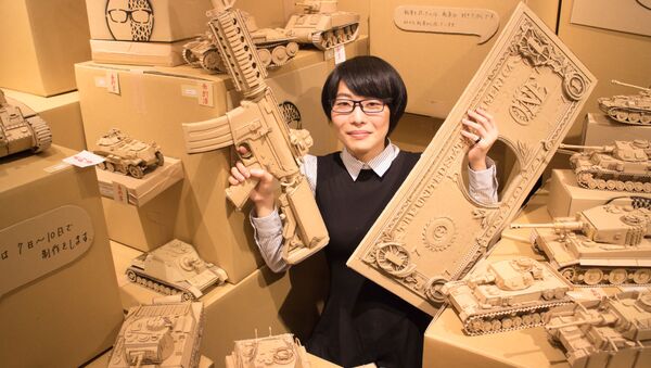Японская художница-скульптор Монами Оно со своими творениями в Токио  - Sputnik Абхазия