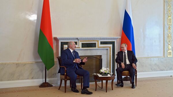 Рабочая встреча президента РФ В. Путина с президентом Белоруссии А. Лукашенко - Sputnik Абхазия