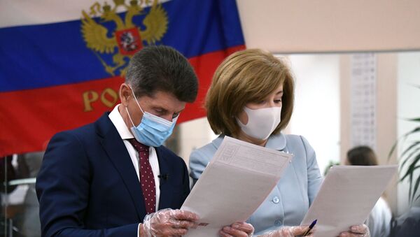 В России стартовали выборы депутатов Госдумы, законодательных органов и глав субъектов федерации - Sputnik Абхазия