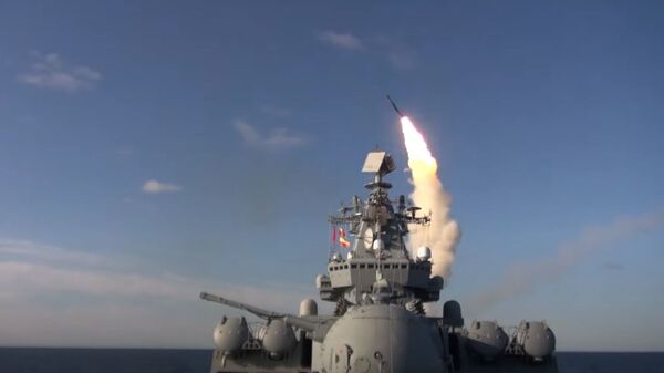 Ракетные стрельбы кораблей Тихоокеанского флота в Японском море - Sputnik Абхазия
