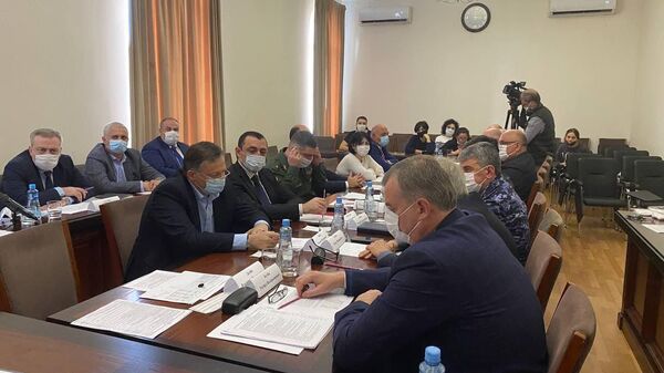 Заседание Координационного штаба по защите населения Республики Абхазия от коронавирусной инфекции - Sputnik Абхазия