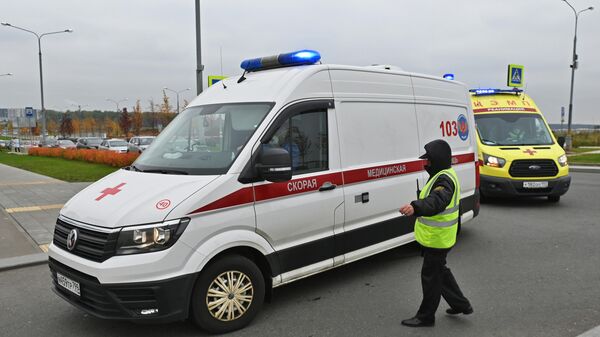 Карантинный центр в Коммунарке во время пандемии коронавируса COVID-19 - Sputnik Абхазия