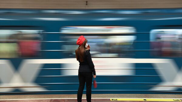 Рейд по соблюдению масочного режима в Новосибирском метрополитене - Sputnik Абхазия