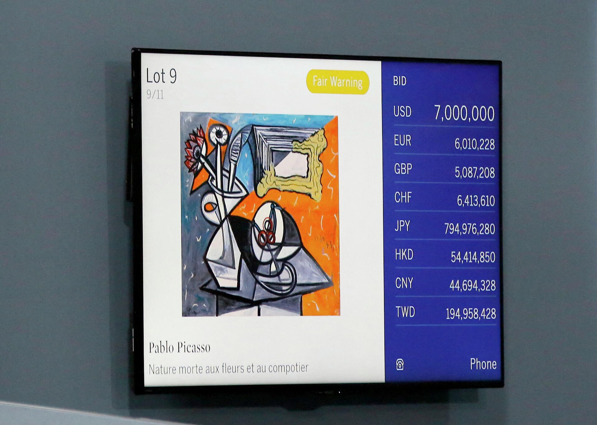 Одиннадцать работ Пикассо продали в Лас-Вегасе за 109 миллионов долларов - Sputnik Аҧсны, 1920, 24.10.2021