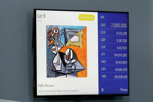 Одиннадцать работ Пикассо продали в Лас-Вегасе за 109 миллионов долларов - Sputnik Абхазия