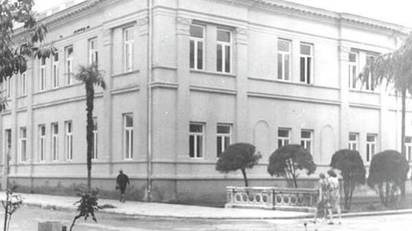 Здание абхазского Института гуманитарных исследований до войны - Sputnik Аҧсны