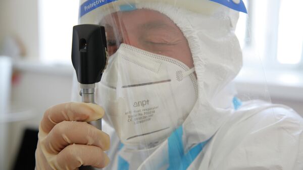 Медики ЮВО выписали из мобильного госпиталя в Сухуме более 300 пациентов, вылечившихся от COVID-19 - Sputnik Абхазия