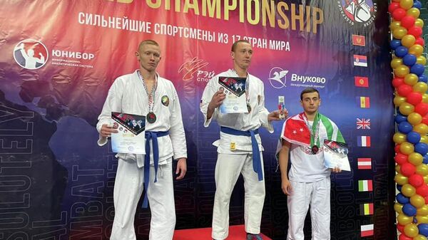 Две бронзовые медали завоевали спортсмены из Абхазии на чемпионате и первенстве мира по армейскому рукопашному бою - Sputnik Абхазия