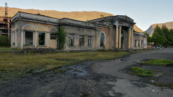 Железнодорожная станция Очамчира  - Sputnik Аҧсны