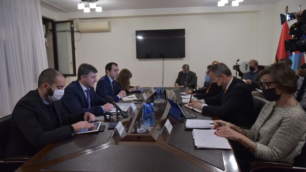 Сопредседатели Женевских дискуссий провели встречу в МИД Абхазии  - Sputnik Аҧсны