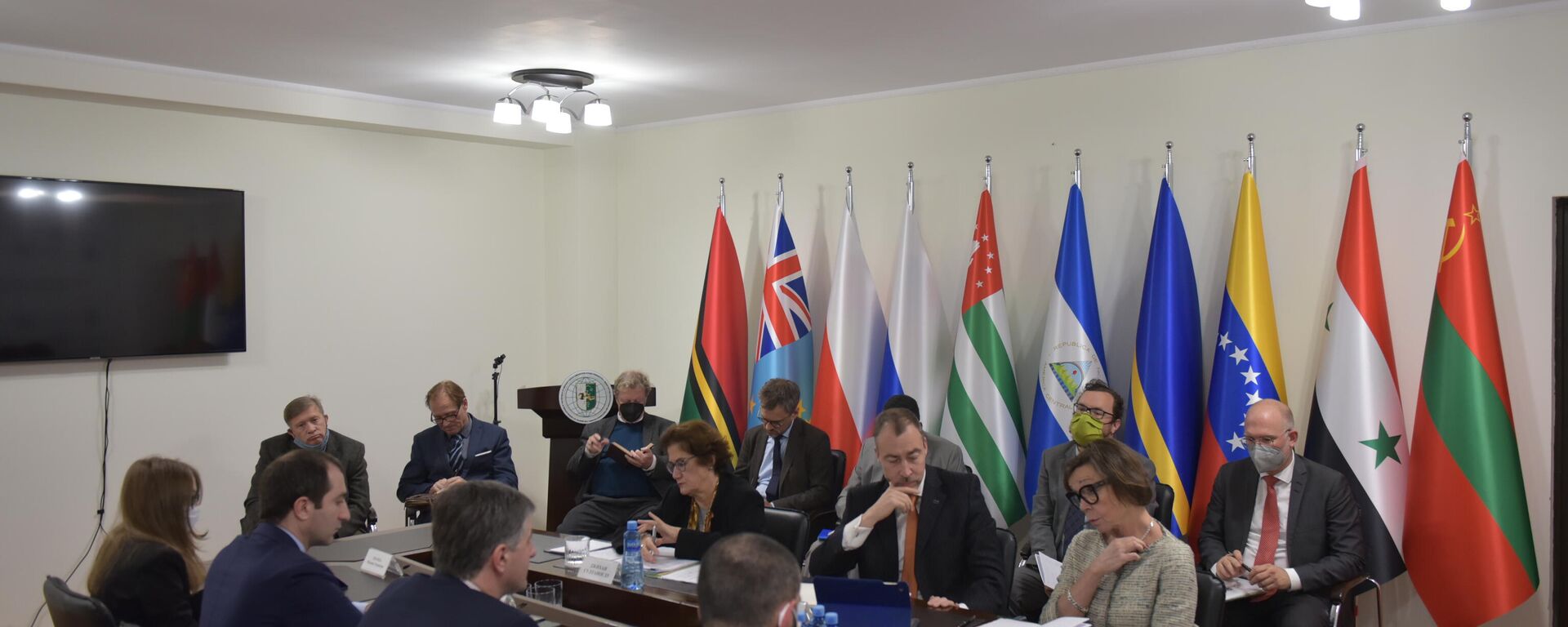 Сопредседатели Женевских дискуссий провели встречу в МИД Абхазии  - Sputnik Абхазия, 1920, 16.11.2021