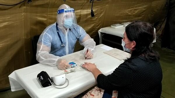 Госпиталь Минобороны России в Абхазии  - Sputnik Абхазия