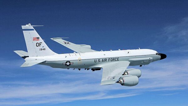 Boeing RC-135V Rivet Joint 64-14846 Electronic Intelligence Aircraft - Sputnik Абхазия