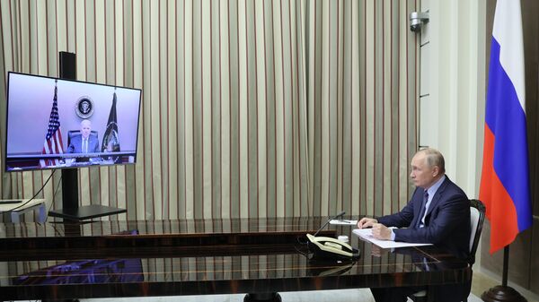 Переговоры президента РФ В. Путина и президента США Дж. Байдена - Sputnik Абхазия