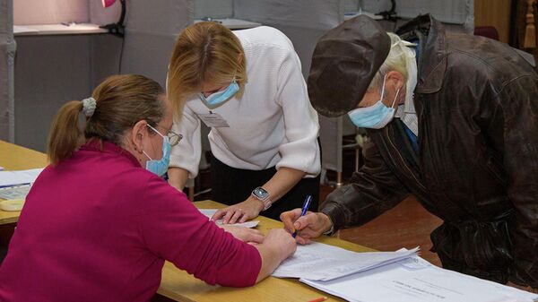  Приднестровье началось голосование на выборах главы республики - Sputnik Абхазия