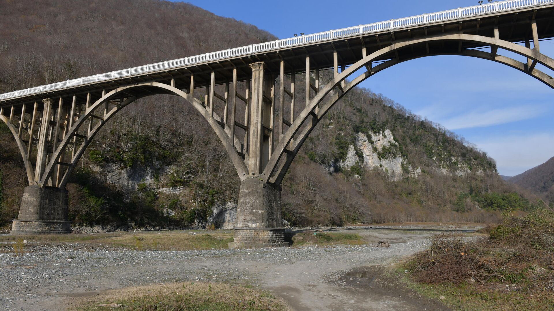 Гумистинский мост  - Sputnik Абхазия, 1920, 14.12.2021