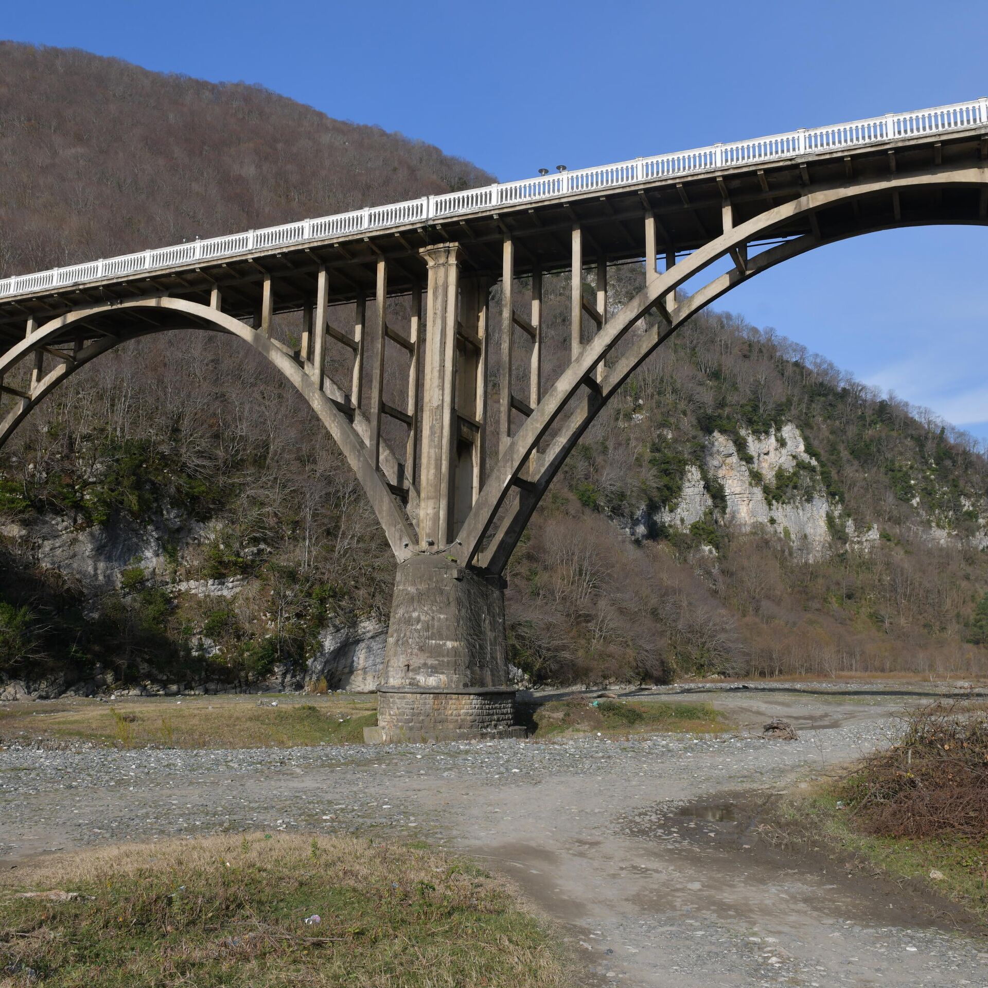 Гумистинский мост Абхазия