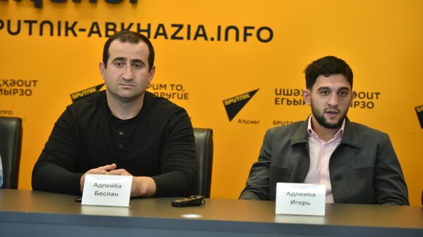 Пресс-конференция Игоря Адлейба  - Sputnik Абхазия