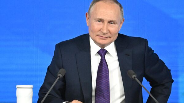 Ежегодная пресс-конференция президента России Владимира Путина - Sputnik Абхазия