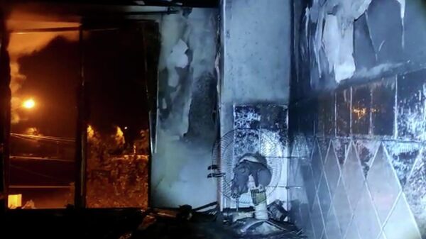 Загорелась однокомнатная квартира по улице Аиааира  - Sputnik Аҧсны