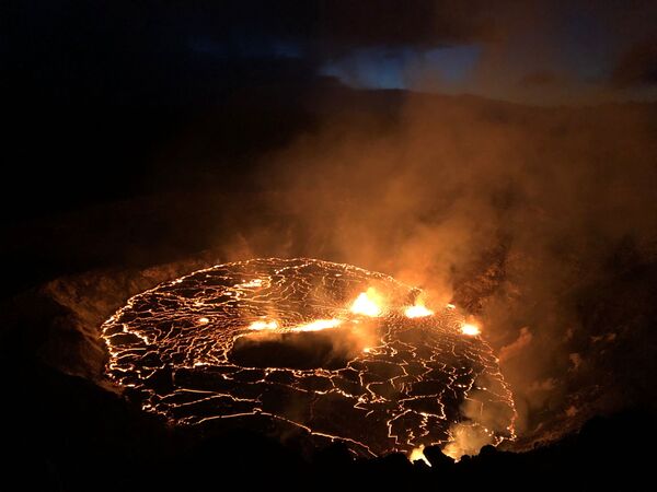Извержение вулкана Килауэа на  Гавайях. - Sputnik Абхазия