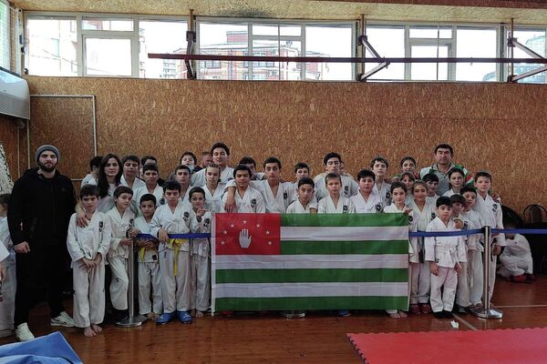Бойцы тхэквондо из Абхазии заняли 18 первых мест на Сочинском турнире - Sputnik Абхазия