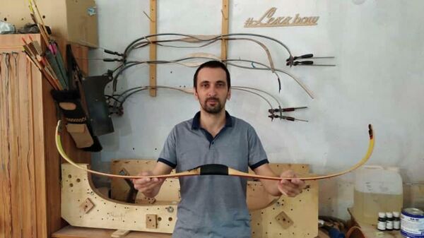 Емкужев об изготовлении абхазского лука: любимое дело  - Sputnik Абхазия