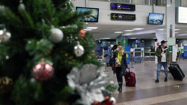 Встреча пятимиллионного пассажира в аэропорту Краснодара - Sputnik Абхазия