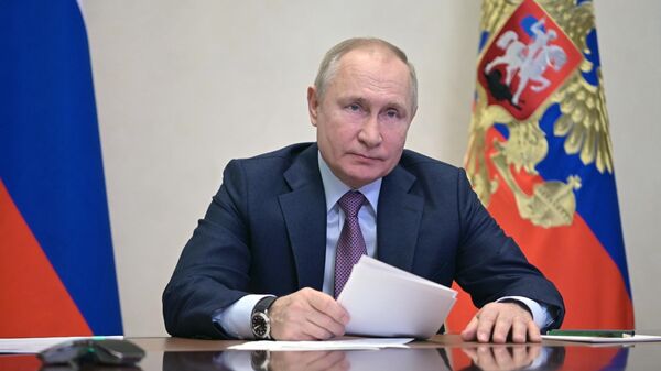 Президент РФ В. Путин провел встречу с членами правительства РФ - Sputnik Абхазия