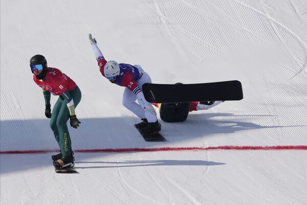 Российский сноубордист Даниил Донских почти добрался до финишной прямой. - Sputnik Абхазия