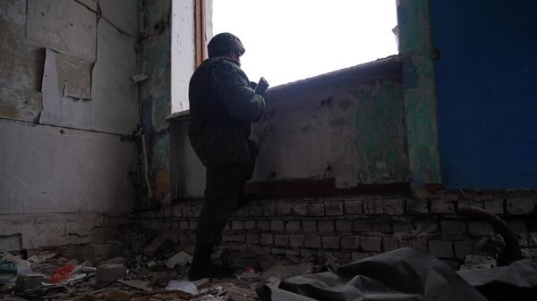 Ситуация вблизи передовой в Луганской области - Sputnik Аҧсны