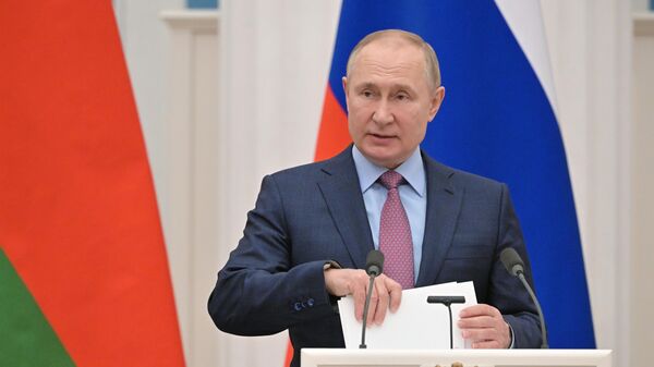 Президент РФ В. Путин провел переговоры с президентом Белоруссии А. Лукашенко - Sputnik Абхазия